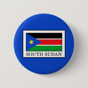 Badge Rond 5 Cm Soudan du Sud