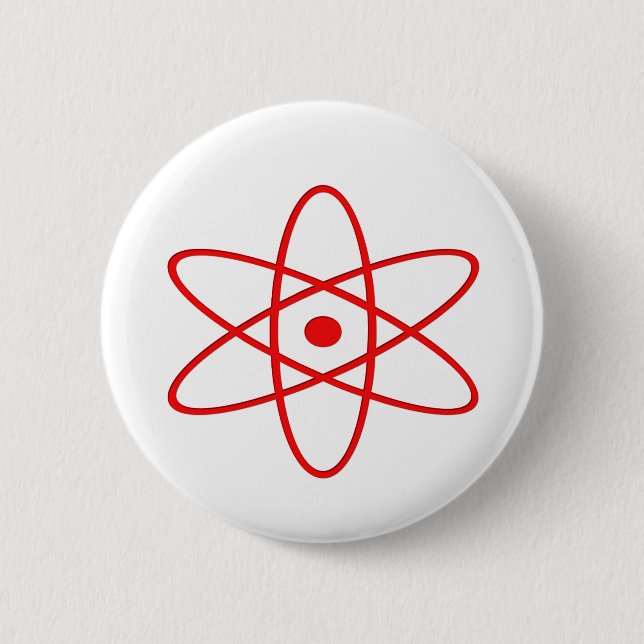 Badge Rond 5 Cm Souffle atomique (Devant)