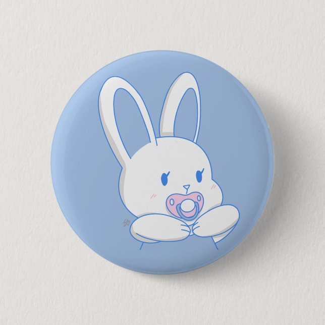 Badge Rond 5 Cm Souffle - Paci Art (Devant)