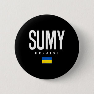 Badge Rond 5 Cm Soumy Ukraine