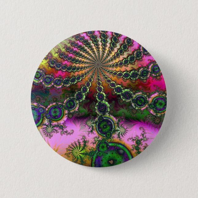 Badge Rond 5 Cm Soupe à Zooped (Devant)