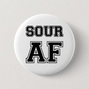 BADGE ROND 5 CM SOUR AF