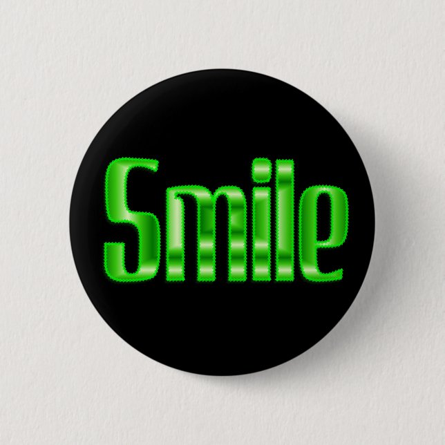 Badge Rond 5 Cm sourire (Devant)