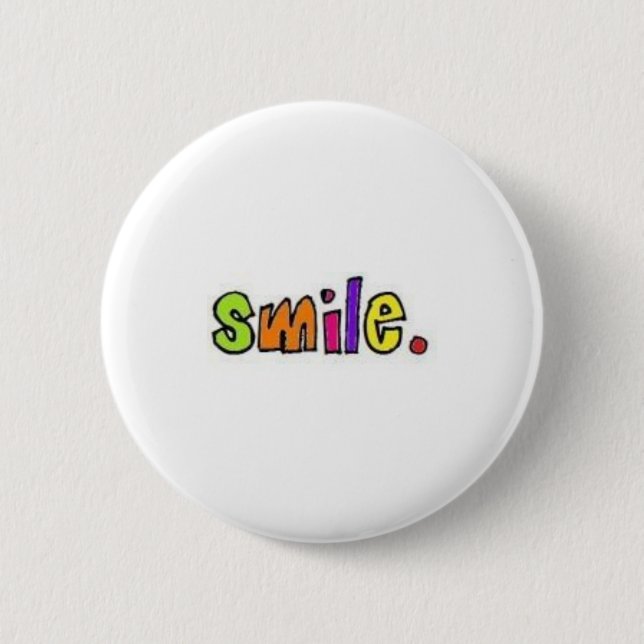Badge Rond 5 Cm Sourire ! (Devant)