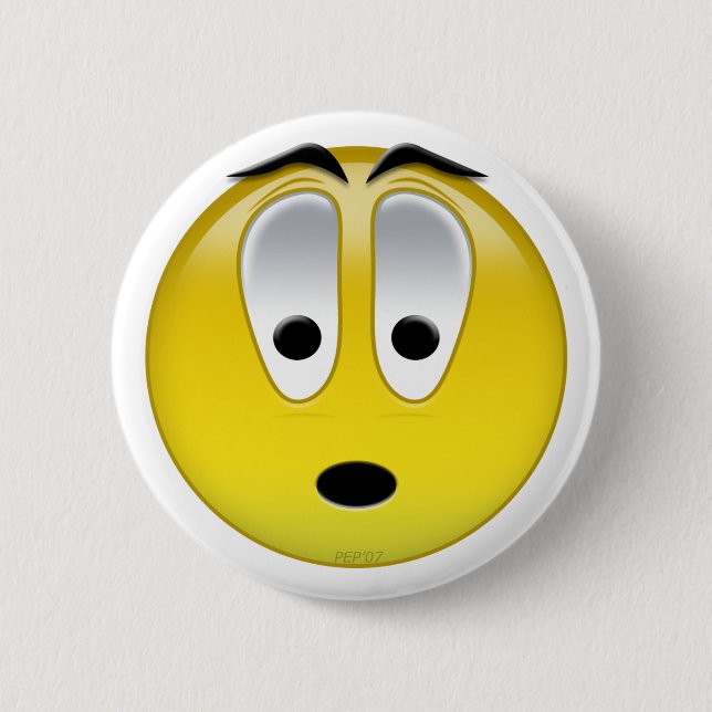Badge Rond 5 Cm Sourire #4 (Devant)