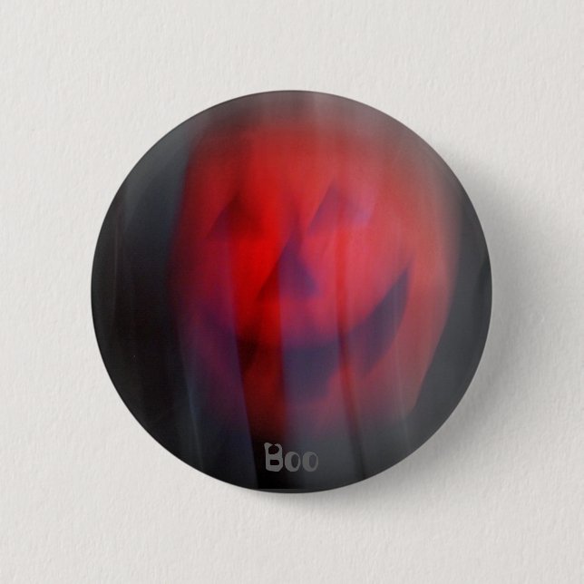 Badge Rond 5 Cm Sourire de Halloween (Devant)