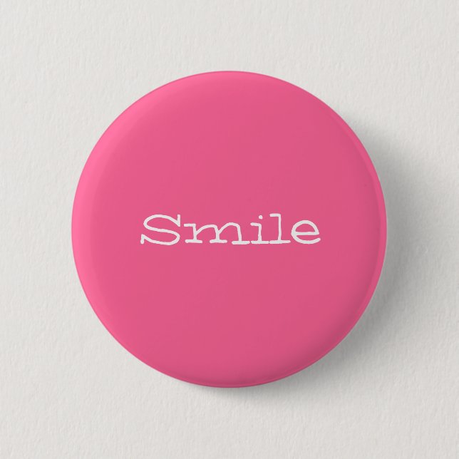 Badge Rond 5 Cm Sourire svp ! (Devant)