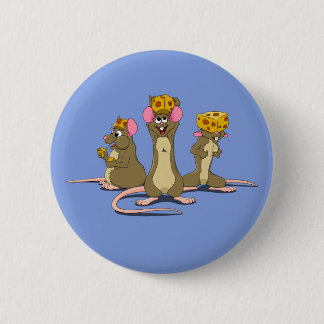 Badge Rond 5 Cm Souris de Cheesehead