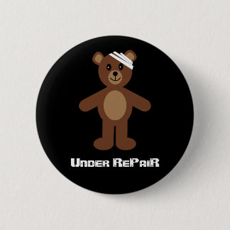 Badge Rond 5 Cm Sous l'insigne/bouton d'ours de nounours de