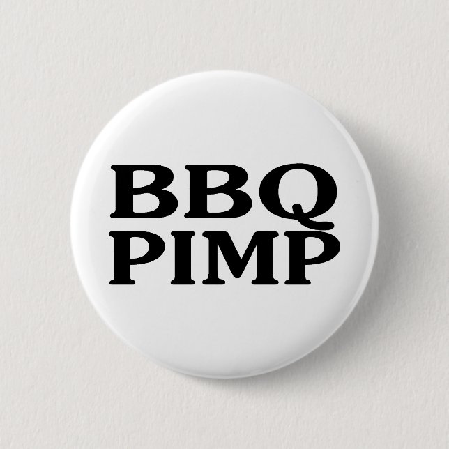 Badge Rond 5 Cm Souteneur de BBQ (Devant)