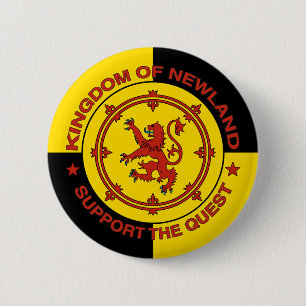 Badge Rond 5 Cm Soutenez la Quête