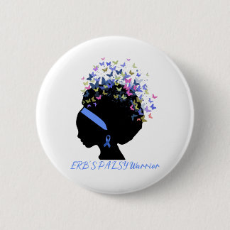 Badge Rond 5 Cm Soutenez Les Cadeaux Des Guerriers PALSY D'ERB