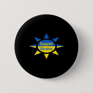 Badge Rond 5 Cm Soutenez l'Ukraine
