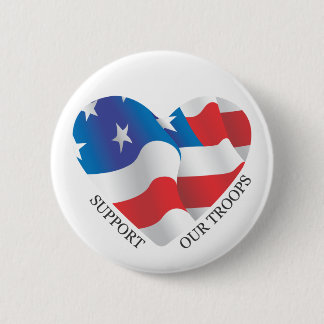 Badge Rond 5 Cm Soutenez notre bouton de troupes