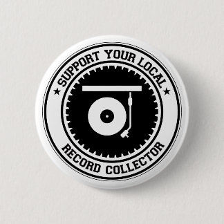 Badge Rond 5 Cm Soutenez votre collecteur record local