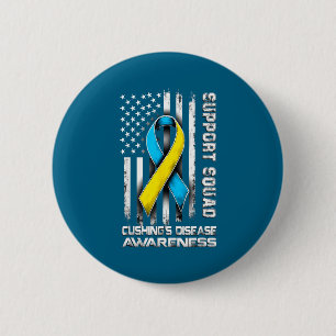 Badge Rond 5 Cm Soutenir la sensibilisation à l'équipe de la malad