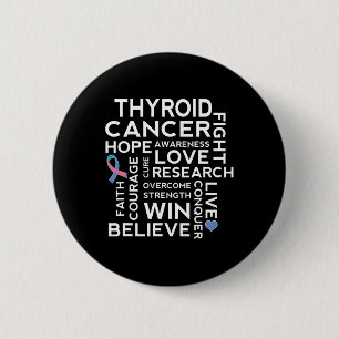 Badge Rond 5 Cm Soutien à la marche de sensibilisation au cancer