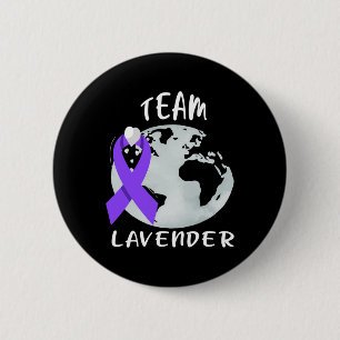 Badge Rond 5 Cm Soutien À La Sensibilisation Au Cancer Survivants