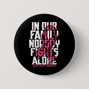 Badge Rond 5 Cm Soutien au cancer du sein Sensibilisation au cance