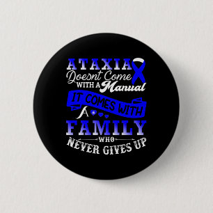 Badge Rond 5 Cm Soutien aux guerriers de la famille de sensibilisa