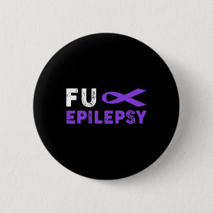 Badge Rond 5 Cm Soutien de sensibilisation à l'épilepsie à l'échec