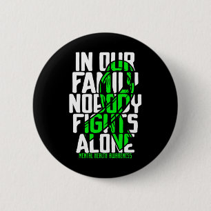 Badge Rond 5 Cm Soutien en santé mentale Soutien en santé mentale