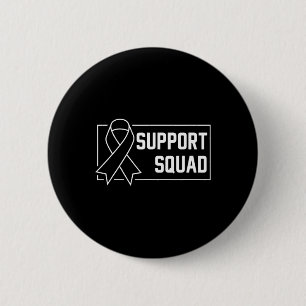 Badge Rond 5 Cm Soutien Escadron de soutien Orange Warrier Sensibi