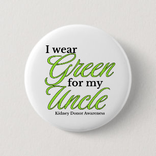 Badge Rond 5 Cm Soutien pour mon oncle