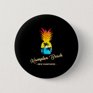 Badge Rond 5 Cm Souvenir de Hampton Beach Ne - Hommes Femmes New H