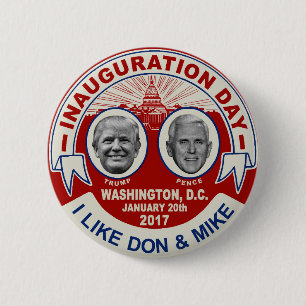 Badge Rond 5 Cm Souvenir de style rétro pour le jour de l'investit