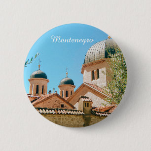 Badge Rond 5 Cm souvenir de voyage à Kotor, Monténégro