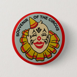 Badge Rond 5 Cm Souvenir du cirque