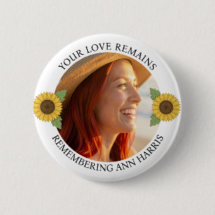 Badge Rond 5 Cm Souvenir photo commémoratif Tournesols