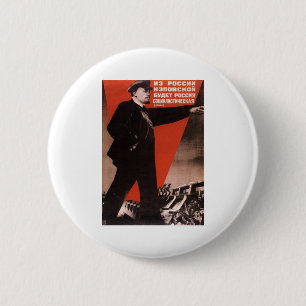 Badge Rond 5 Cm Soviétique