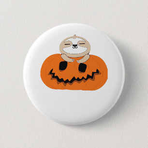 Badge Rond 5 Cm Soyez à l'aise avec notre T-shirt de fentes Hallow