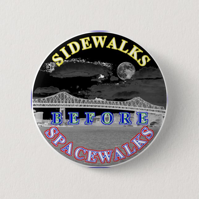 Badge Rond 5 Cm SpaceWalks (Devant)