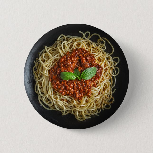Badge Rond 5 Cm Spaghetti (Devant)