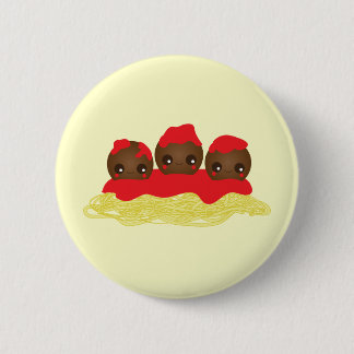 Badge Rond 5 Cm Spaghetti & Meatballs