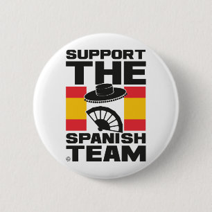 BADGE ROND 5 CM SPANISH TEAM