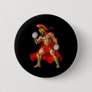 Badge Rond 5 Cm Spartan Weightlifting