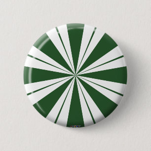 Badge Rond 5 Cm Spearmint Stripe Candy