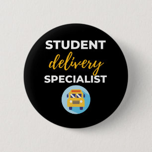 Badge Rond 5 Cm Spécialiste étudiant de Delivery