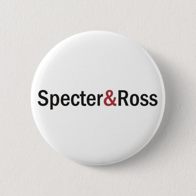 Badge Rond 5 Cm Spectre et Ross (Devant)