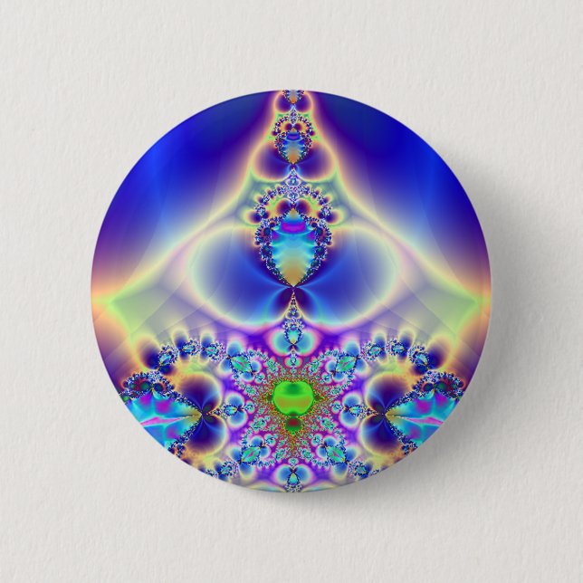 Badge Rond 5 Cm Spectre trompé (Devant)