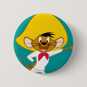 Badge Rond 5 Cm SPEEDY GONZALES™ Debout
