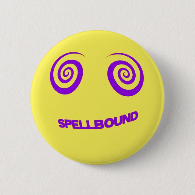 BADGE ROND 5 CM SPELLBOUND-BY-YELLOW (Devant)