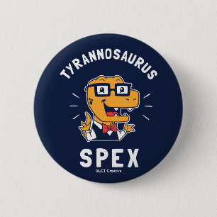 Badge Rond 5 Cm Spex Tyrannosaurus