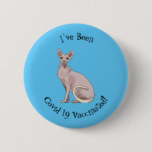 Badge Rond 5 Cm Sphynx cat