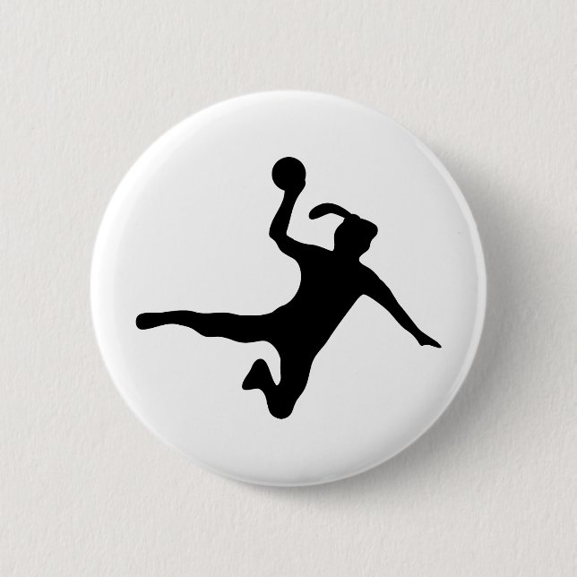 Badge Rond 5 Cm spielerandball de handball (Devant)