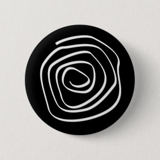 Badge Rond 5 Cm Spirale noire